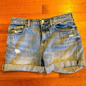 Everlane denim shorts
